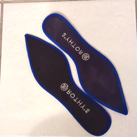 EUC Rothys The Point Flats, Heathered Indigo, Sz 9 (fit like 8.5) - Picture 8 of 8